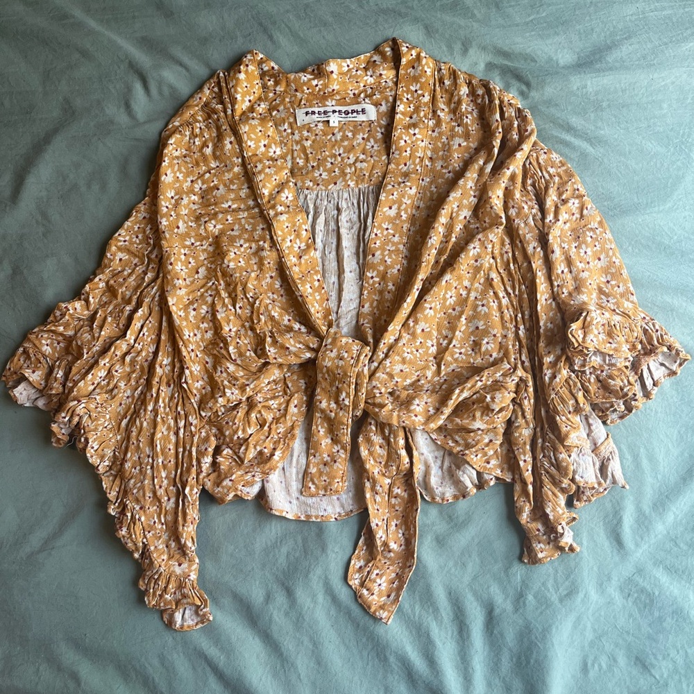 Free People Tie Top — Size Small!!
